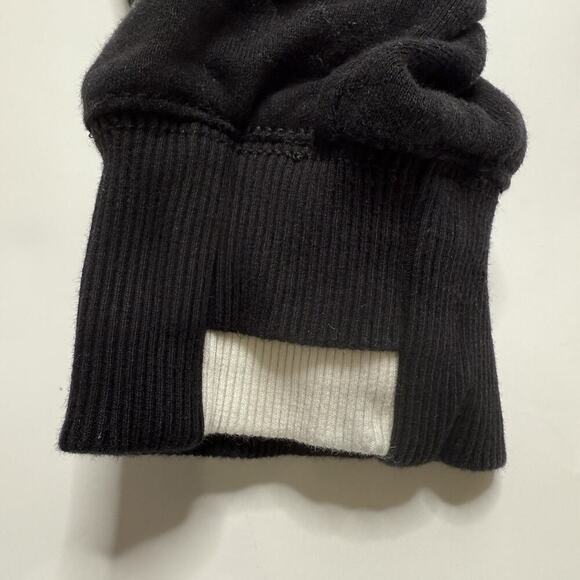 Free People FP Movement Sandstorm Pullover Hoodie XS Black Oversized Cropped - Picture 11 of 16